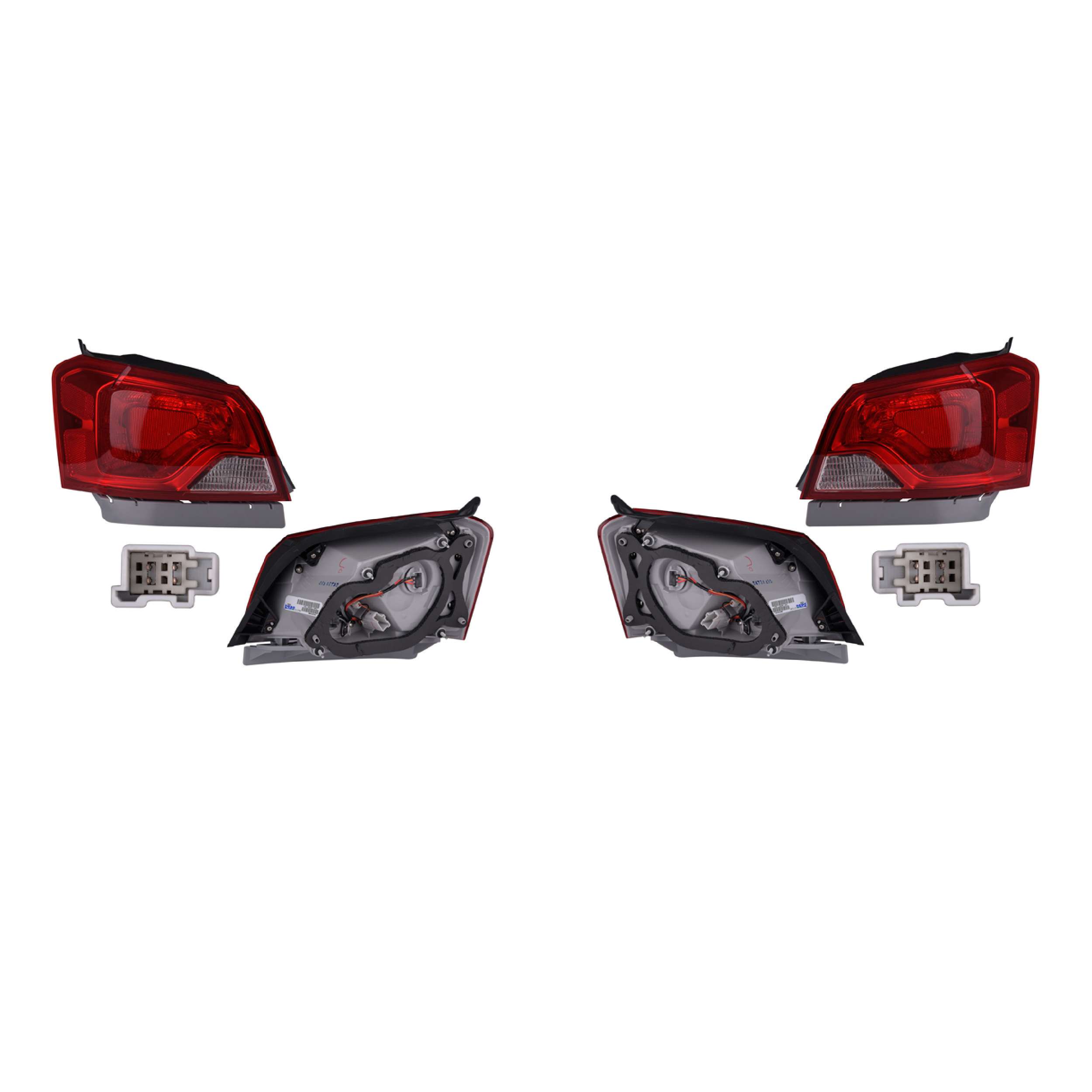 Par Calaveras Ext Chevrolet Impala Leds 2017 2018 2019 Depo