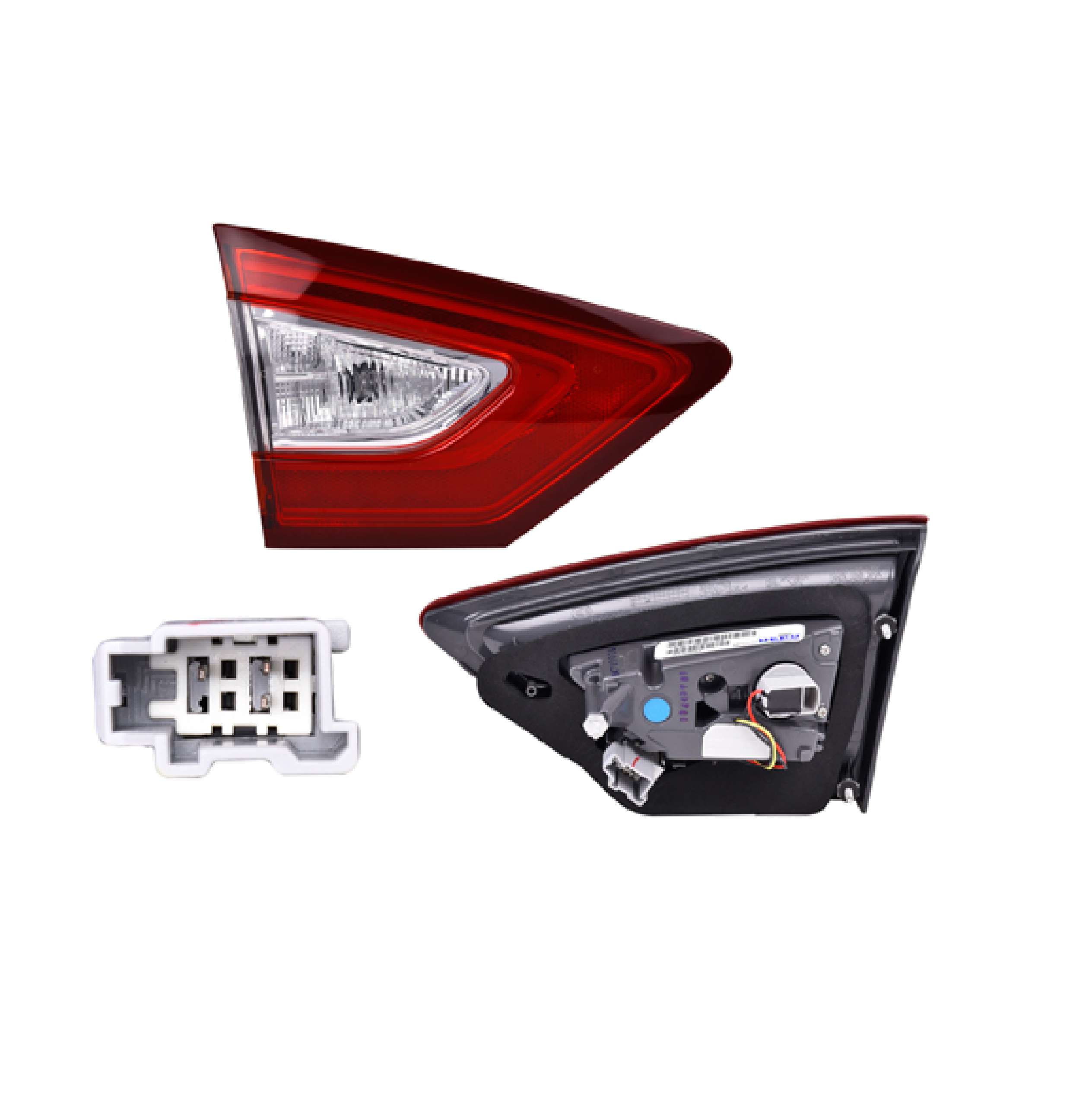 Calavera Izquierda Ford Fusion Titanium Led Int 2016 Depo