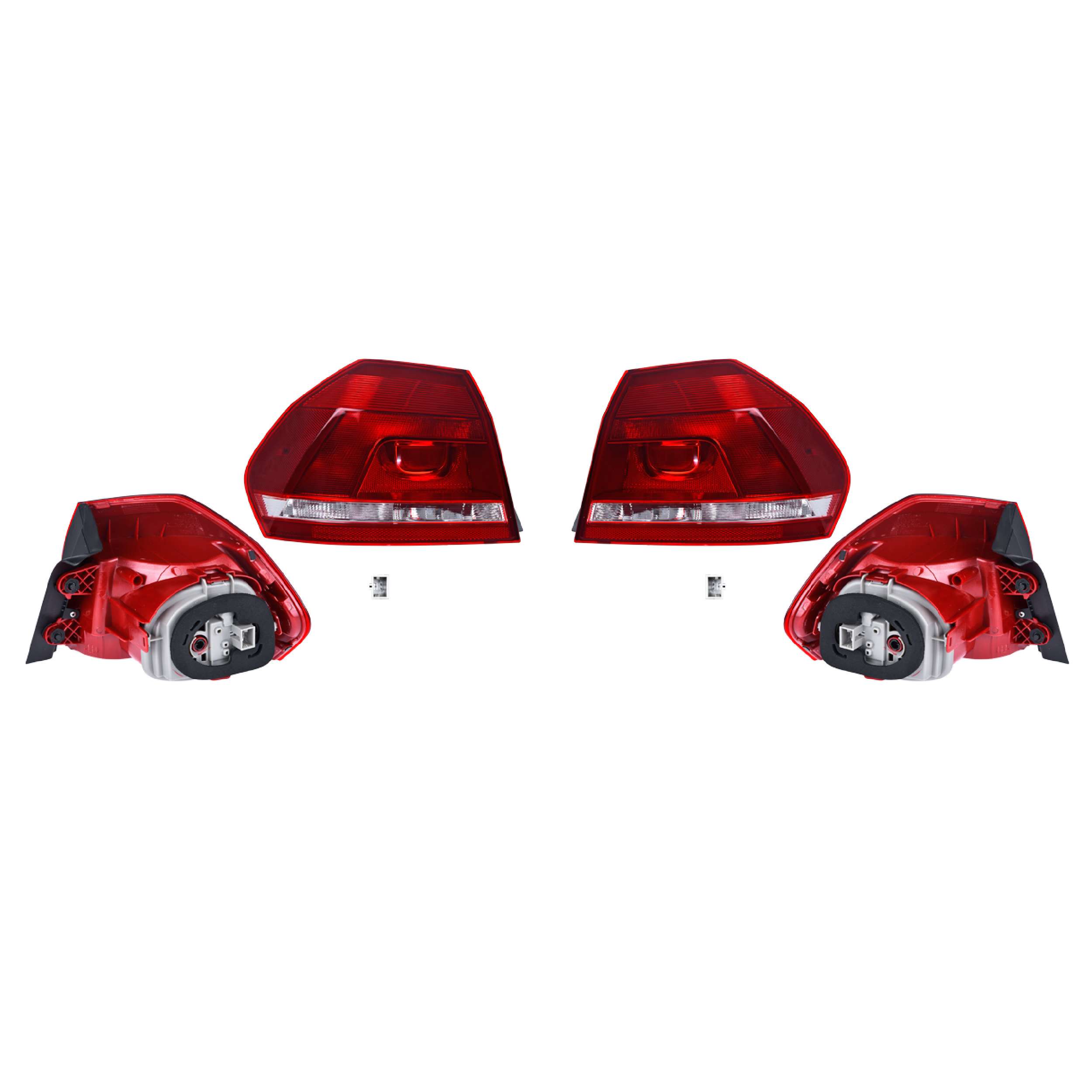 Par Calaveras Ext Volkswagen Passat Leds 2015 Depo