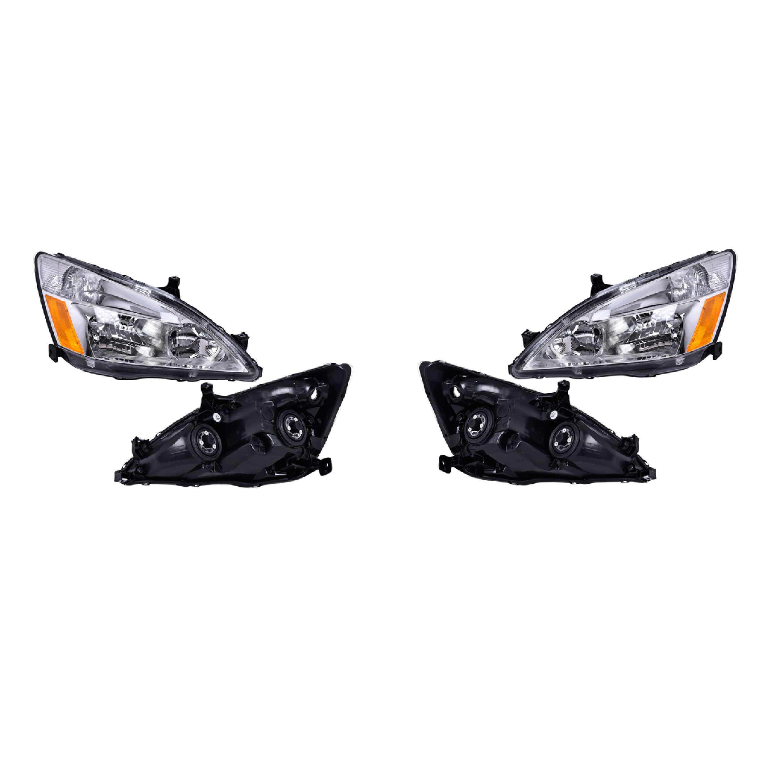 Par Faros Honda Accord Sedan P/Halogeno 2006 2007 Depo