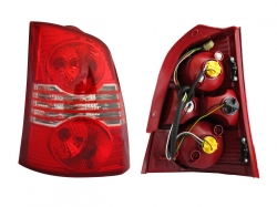 Calavera Izquierdo C/Arnes (Rojo/Filo Blanco) Dodge Atos 2005 2006 2007 2008 2009 2010 2011 2012