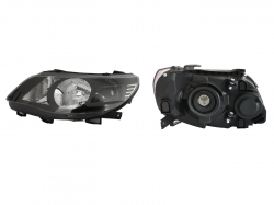 Faro Izquierdo F/Negro Doble As (Saveiro 10-13) Volkswagen Gol 2008 2009 2010 2011 2012