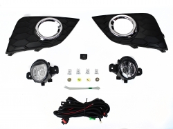 Kit Faro Aux C/Cables C/Rejillas Arillo Cromo C/Focos Nissan Sentra B-17 2017 2018 2019 2020