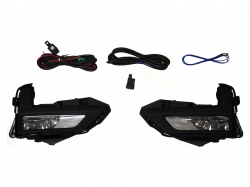 Kit Faro Aux C/Cables C/Rejillas Negras C/Focos Nissan X-Trail 2018 2019 2020 2021 2022