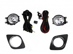 Kit Faro Aux C/Cables C/Rejillas Arillo Cromo C/Focos Toyota Rav-4 2009 2010 2011 2012