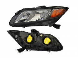 Par Faros Civic Coupe 2012 F/Negro C/Mica Ambar Opt