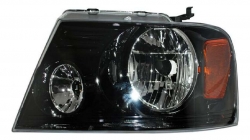 Par Faros Ford Lobo F 150 2004 2005 2006 2007 2008 Fondo Negro